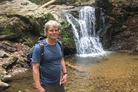 4/28/19: Old guy celebrates his birthday on the Cascades Trail at Patapsco Valley State Park, Maryland.