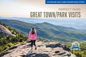 The rugged upper reaches of Grandfather Mountain State Park make a great pairing with Blowing Rock or Banner Elk, North Carolina.